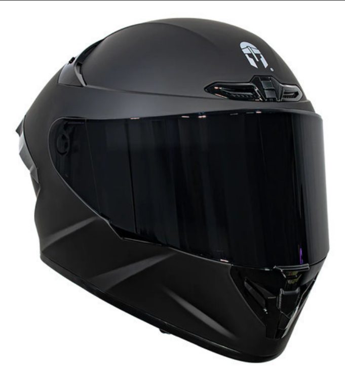 Casco Cerrado De Moto Immortale Kalium Negro Mate Dot