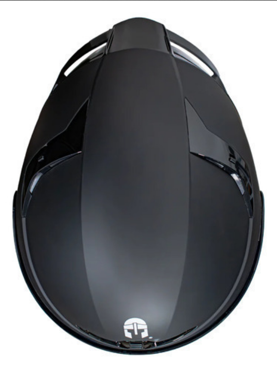 Casco Cerrado De Moto Immortale Kalium Negro Mate Dot