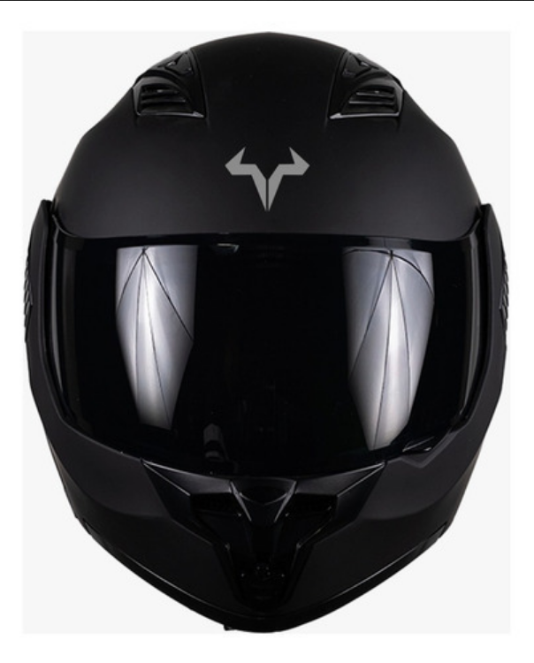 Casco Abatible Para Moto Xbull Pegasso Solid Negro Mate Dot