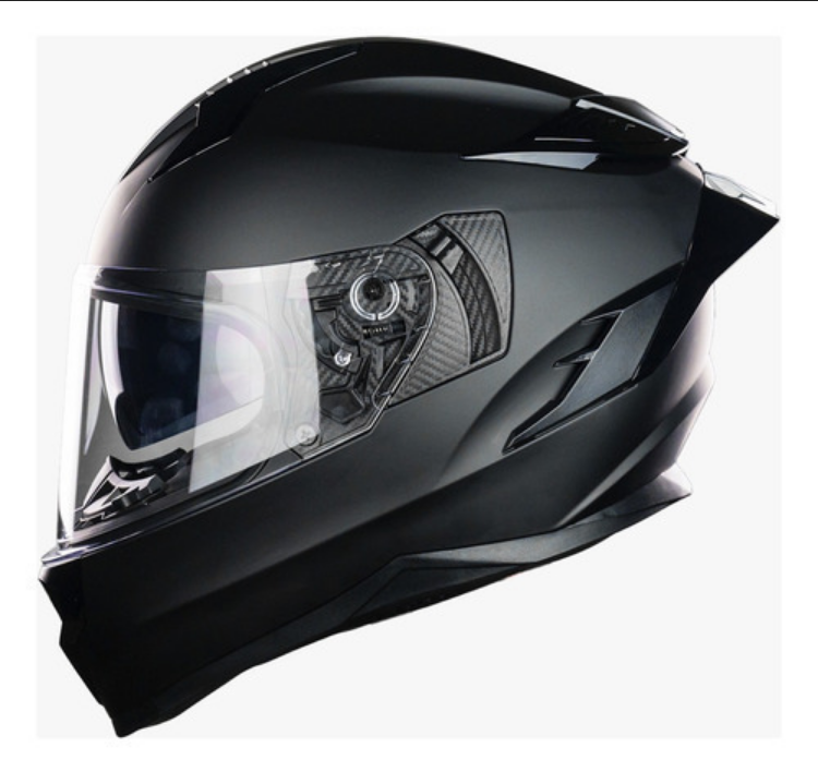 Casco Para Moto Kov Ares Negro Mate Certificado Dot