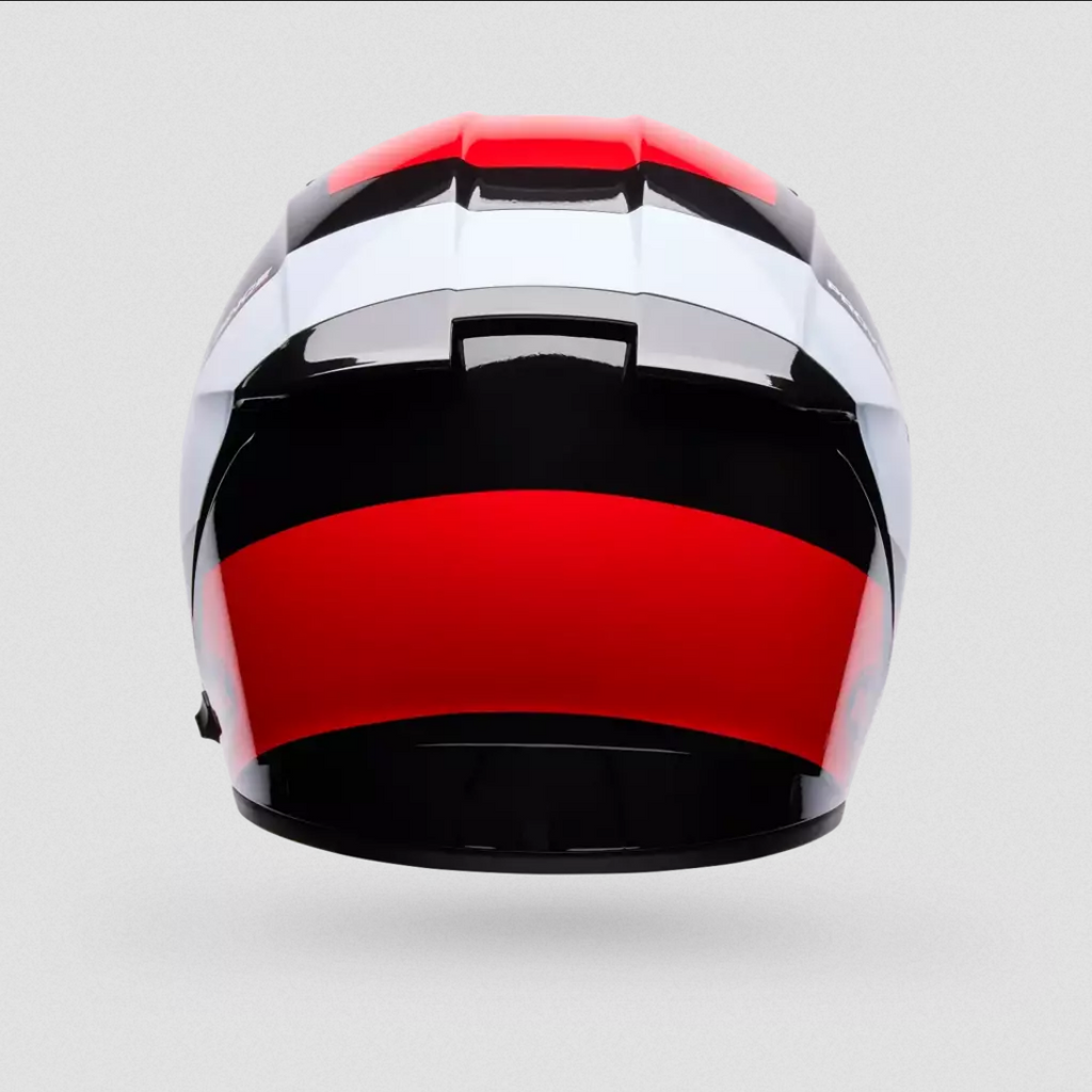 Casco Integral Moto Bell Lithium Tech Rojo/ Negro