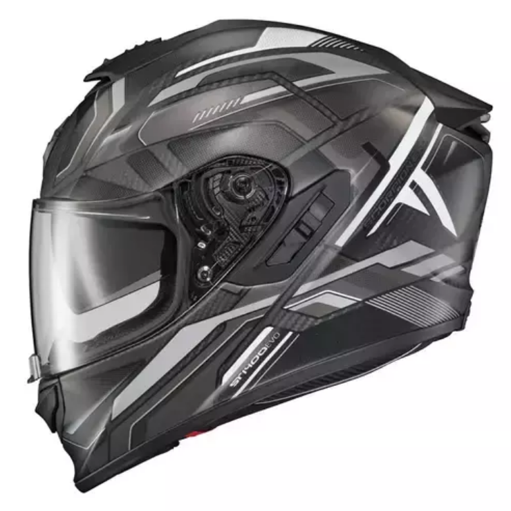 Casco de Moto Scorpion Exo ST1400 Evo Hex Carbon Gris