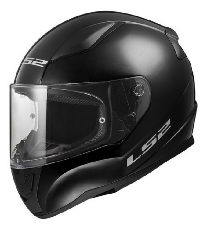 Casco Integral Ls2 Rapid 2 Para Moto Negro Seguridad Europea