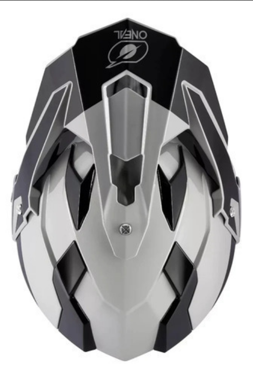 Casco Multiproposito De Moto Oneal Sierra R V.23 Gris/ Rojo