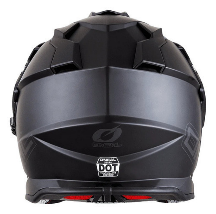 Casco Multiproposito De Moto Oneal Sierra V.22 Negro Mate