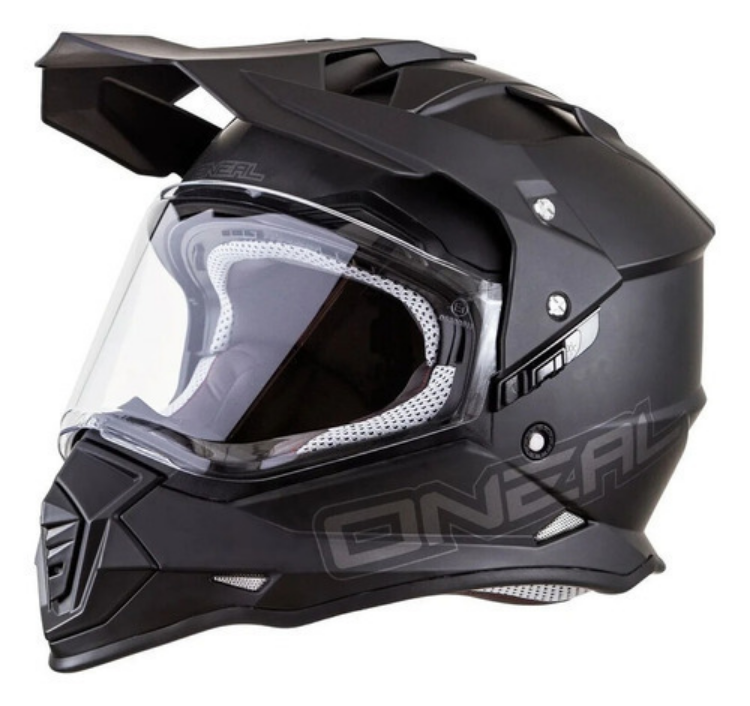 Casco Multiproposito De Moto Oneal Sierra V.22 Negro Mate