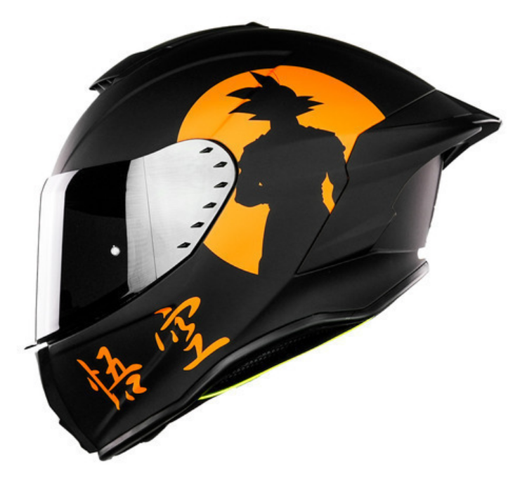 Casco Para Moto Kov Buster Dragon Ball Z Goku Certificado
