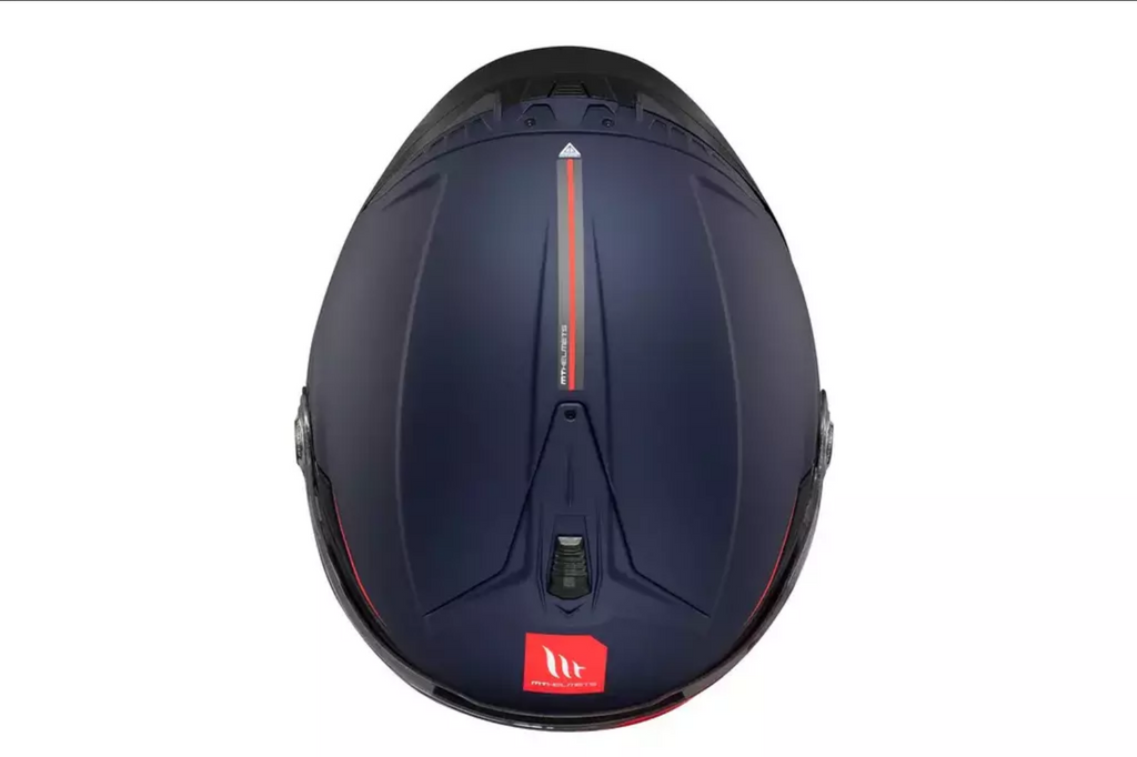 Casco Mt Helmets Cosmo Sv Azul A7 Azul Jet De Moto