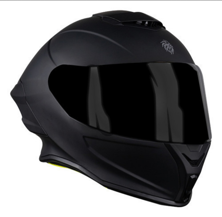 Casco Kov Integral Moto Buster Negro Mate Certificado Dot