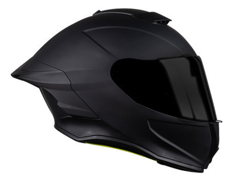 Casco Kov Integral Moto Buster Negro Mate Certificado Dot