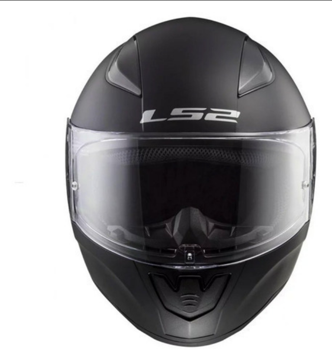 Casco Para Moto Ls2 Ff353 Rapid 2 Solid Negro Mate