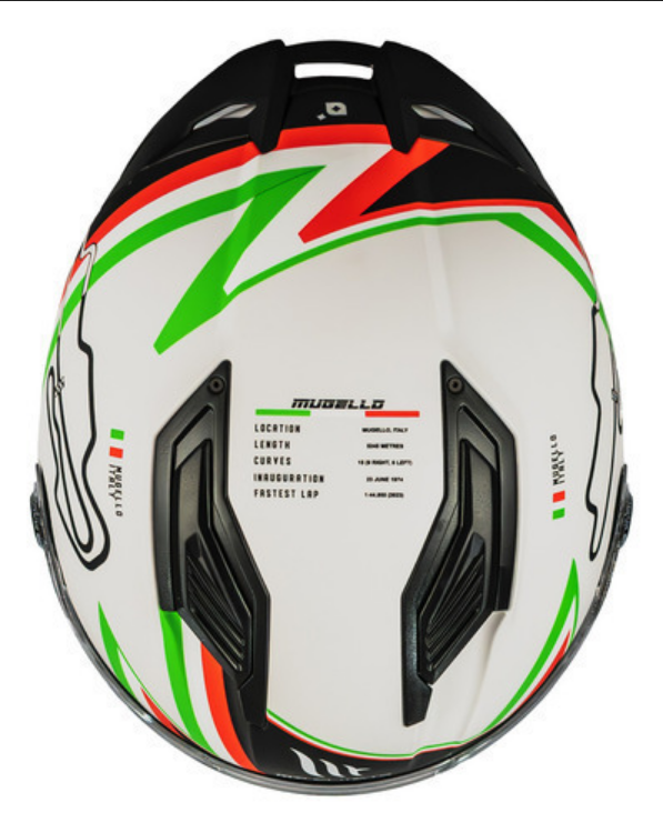 Casco Moto Mt Helmets Stinger 2 Grand Prix A6 Italia Ece2206