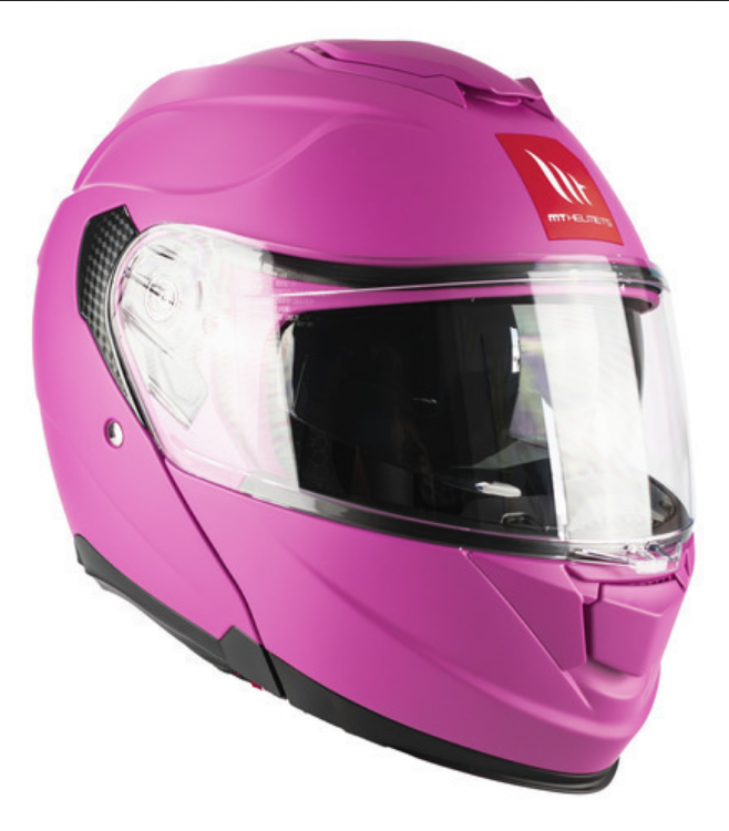 Casco Abatible Mujer Mt Helmets Exodus Doble Certificación