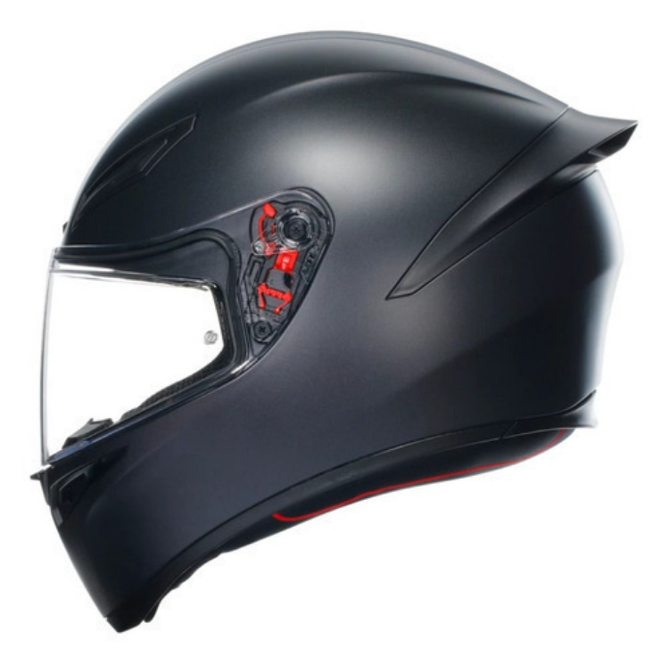 Casco Agv K1s Negro Mate Certificación Ece 2206 Motocity