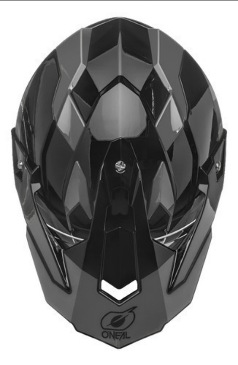 Casco Doble Proposito Moto Oneal Sierra R V.23 Gris/ Negro