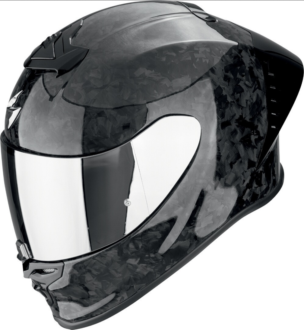 Casco Abatible De Moto Scorpion Exo R1 Evo 2 Onyx Air Negro