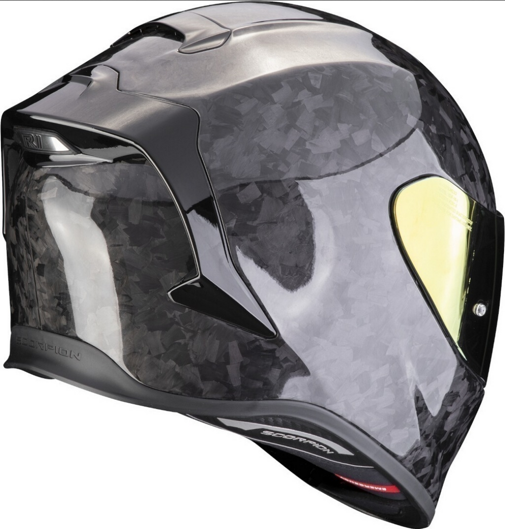 Casco Abatible De Moto Scorpion Exo R1 Evo 2 Onyx Air Negro