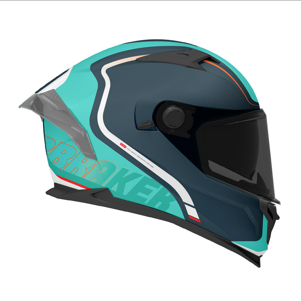 Casco Para Moto Mt Helmets Braker Aerus C7 Ece2206 Sharp 5