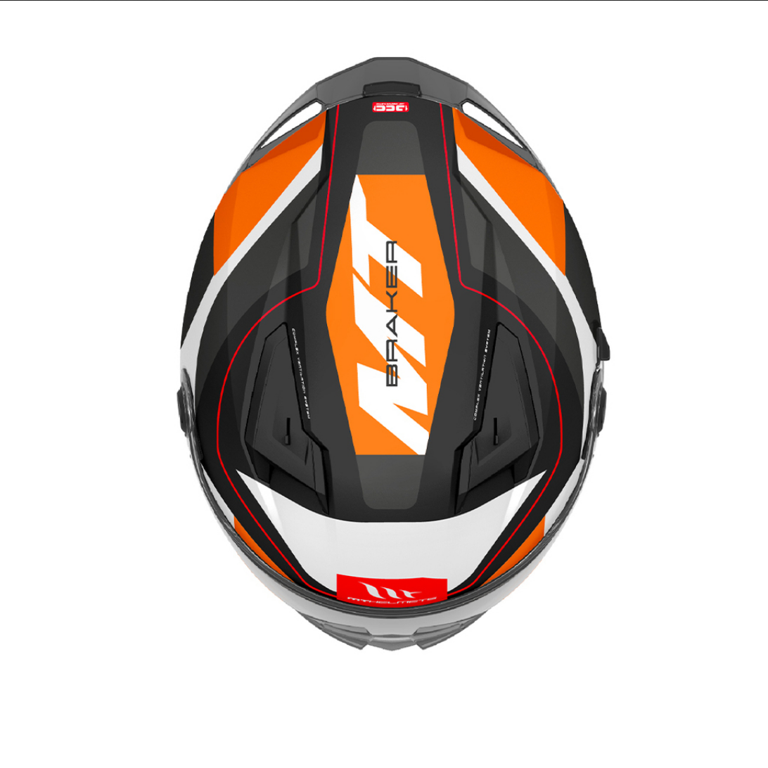 Casco Para Moto Mt Helmets Braker Buds B4 Ece2206 Sharp 5
