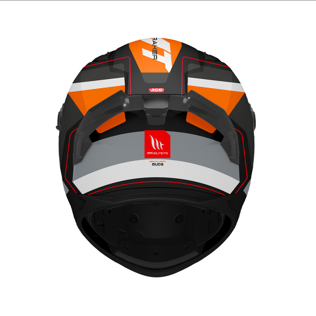 Casco Para Moto Mt Helmets Braker Buds B4 Ece2206 Sharp 5