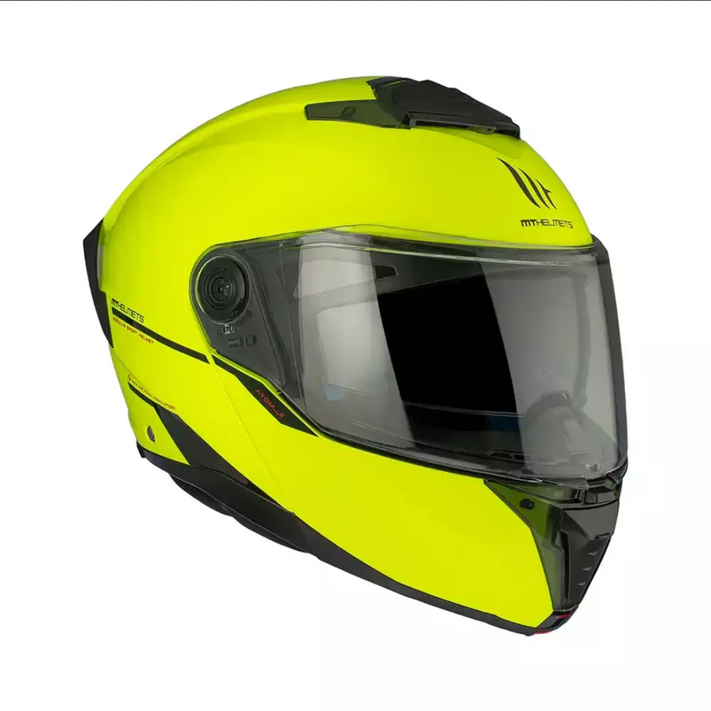 Casco Abatible Moto Mt Helmets Atom 2 A3 Ece2206 Reflex