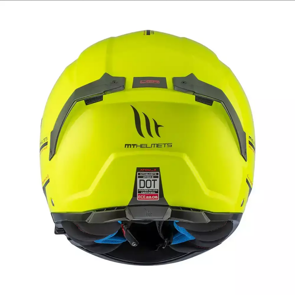 Casco Abatible Moto Mt Helmets Atom 2 A3 Ece2206 Reflex