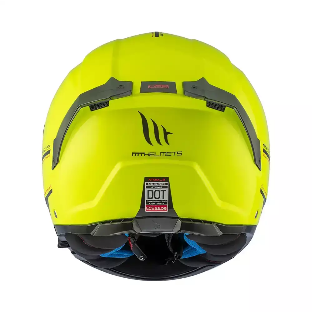 Casco Abatible Moto Mt Helmets Atom 2 A3 Ece2206 Reflex