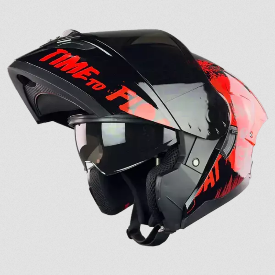 Casco Kov Abatible Moto Payaso Eso It Certificado Dot