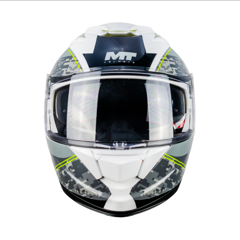 Casco De Moto Mt Helmets Exodus Sv Columbia A2 Gris Brillo