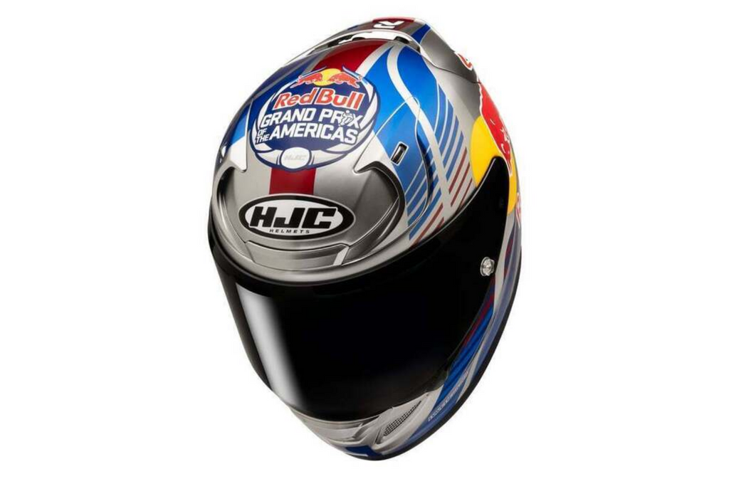 Casco Cerrado De Moto Hjc Rpha 12 Red Bull Austin Gp2 Mc21