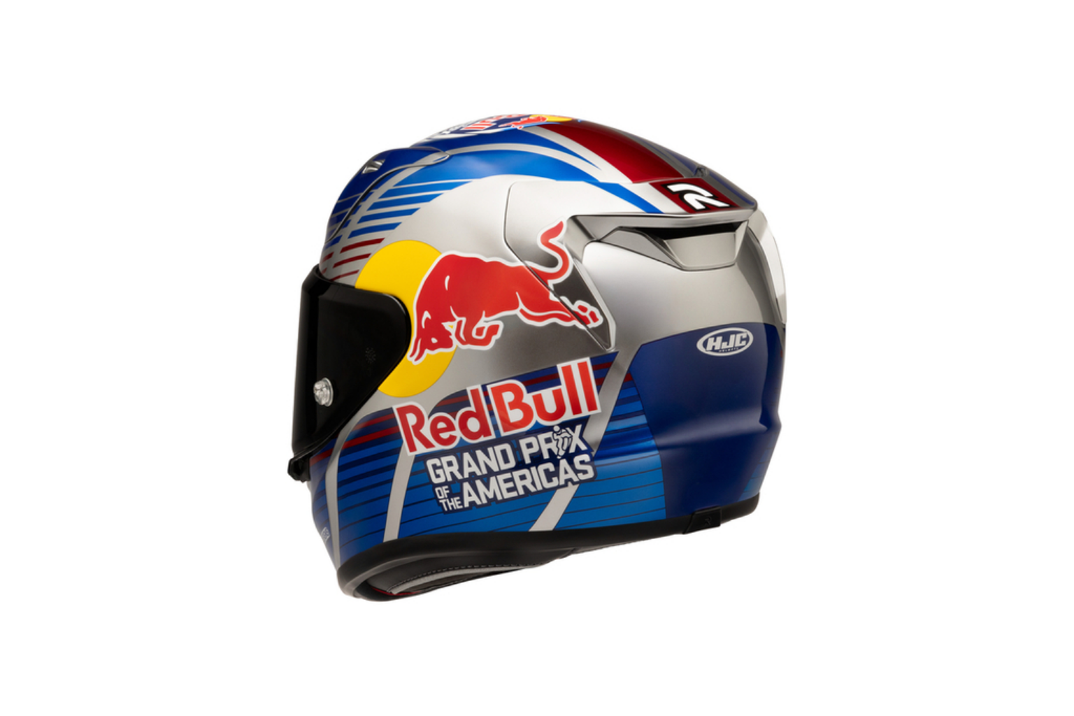 Casco Cerrado De Moto Hjc Rpha 12 Red Bull Austin Gp2 Mc21
