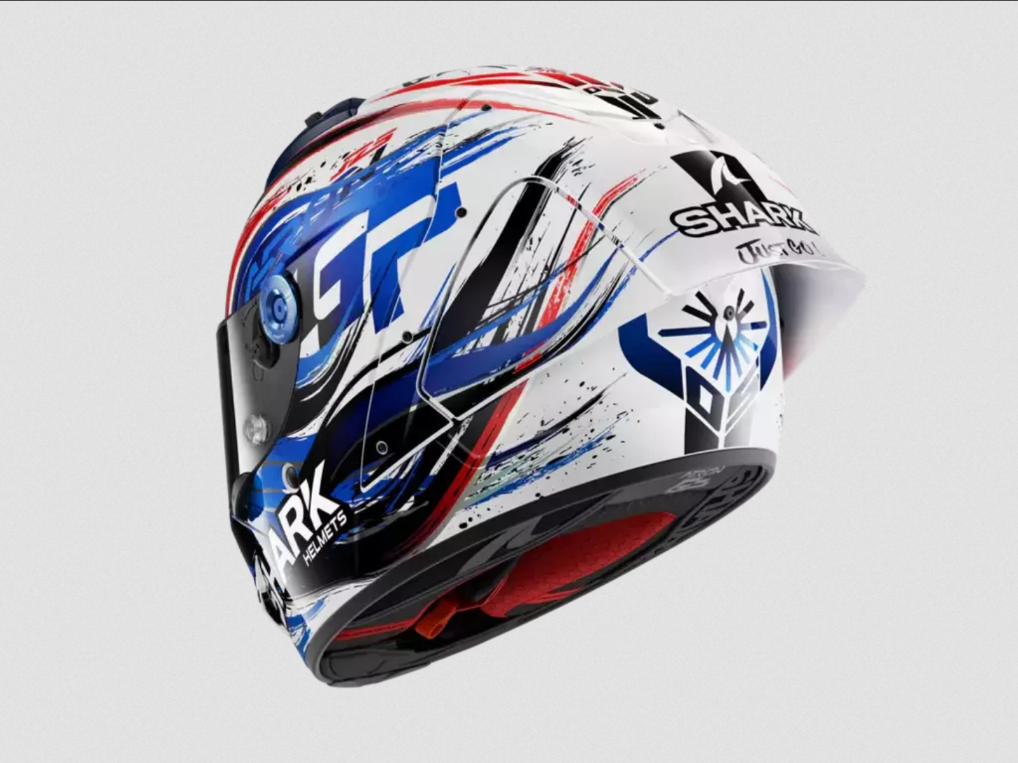 Casco Integral de Moto Shark Aeron-Gp Fim Racing #1 Zarco Signature