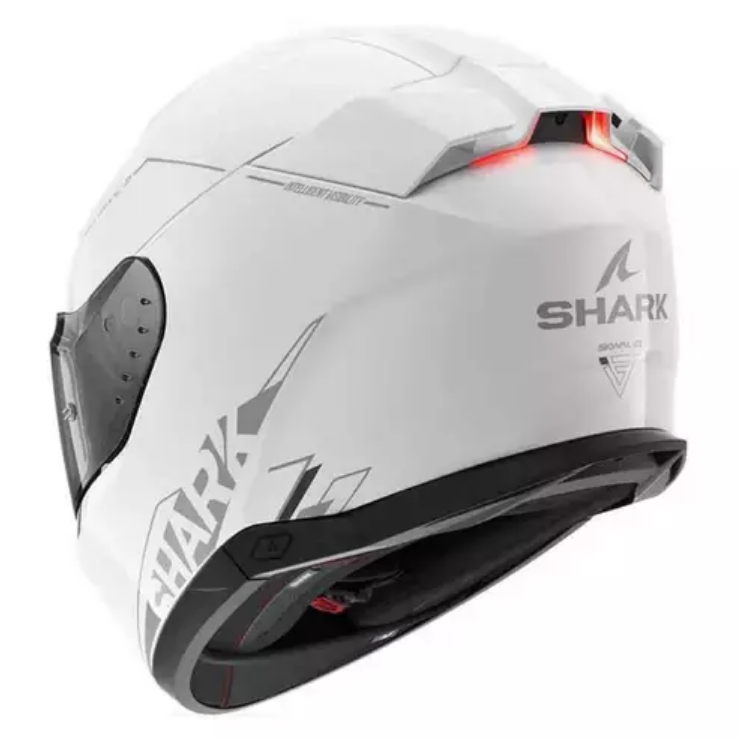 Casco Integral de Moto Shark Skwal i3 Blanco/ Plata