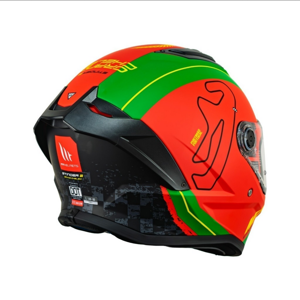 Casco Moto Mt Helmets Stinger 2 Chelem C5 Portugal Ece2206