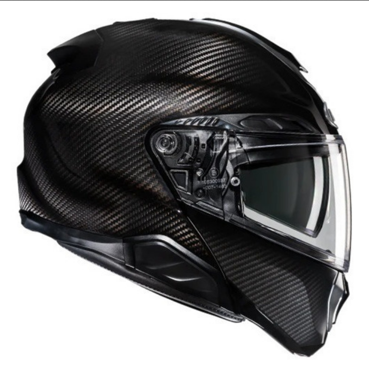 Casco Moto Hjc Rpha91 Carbono Brillante Adultos Abatible