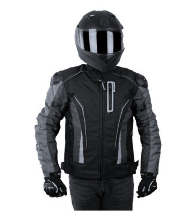 Chamarra Para Moto Immortale Confort Z Gris/ Negro