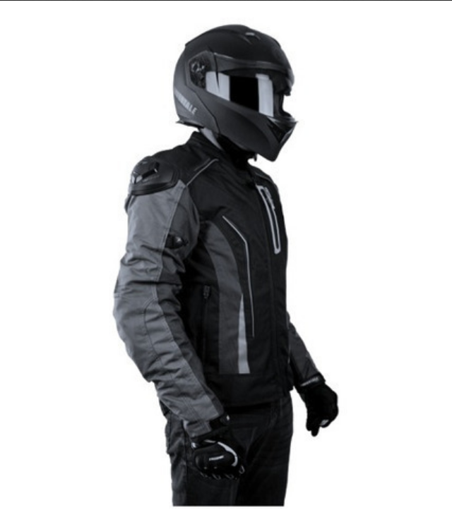 Chamarra Para Moto Immortale Confort Z Gris/ Negro