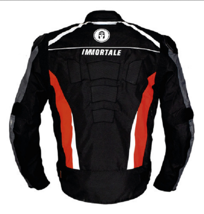 Chamarra Para Moto Immortale Confort Z Rojo/ Negro Pista