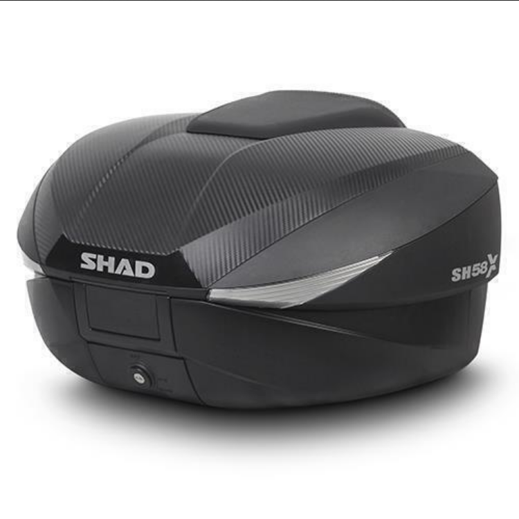 Maletero Para Moto Shad Sh58x D0b58206 Carbono 58l