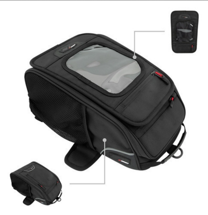 Maleta De Tanque Para Moto Joe Rocke