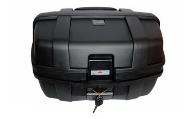 Maletero Para Moto Motoneta Alessia Cja-010 Negro 42l