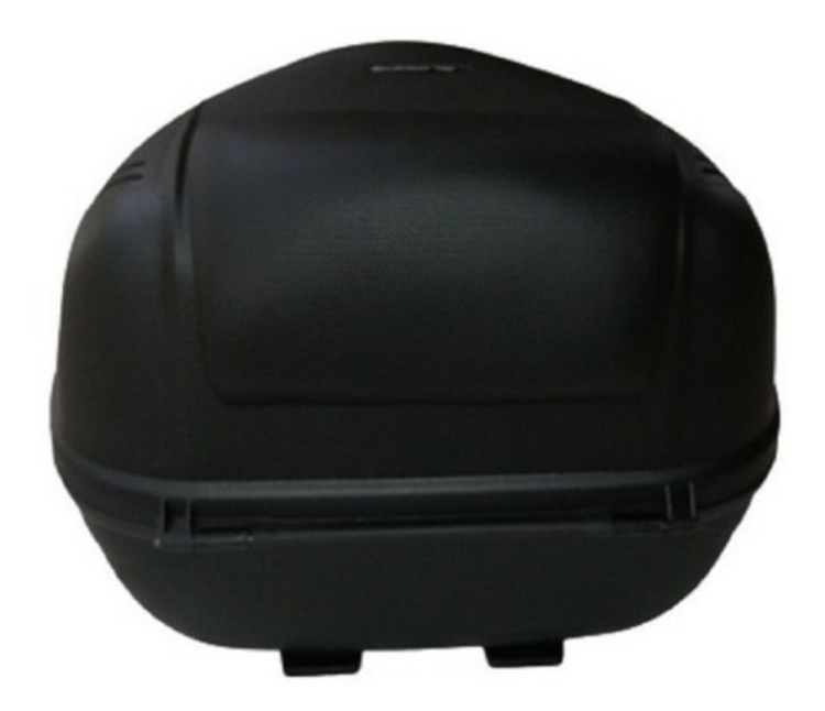 Maleta Top Case Moto Alessia Negro 33 L + Respaldo De Regalo