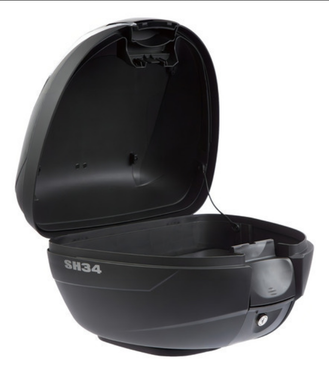 Maleta Trasera Shad Pulsar Sh 34 Top Case Color Negro