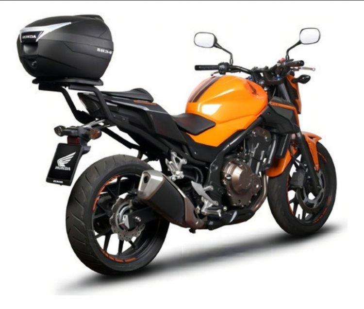 Maleta Trasera Shad Pulsar Sh 34 Top Case Color Negro